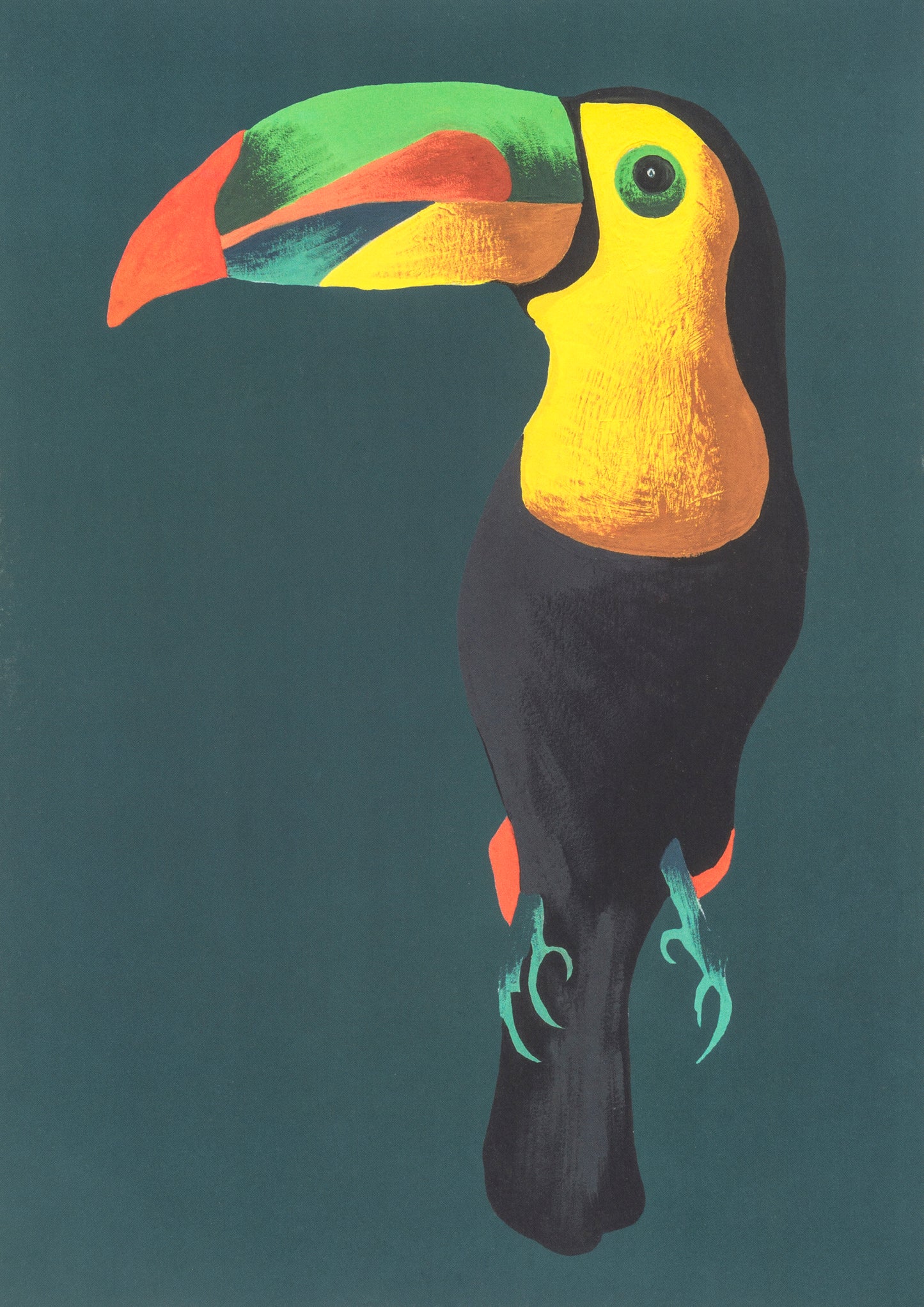 Toucan Greeting Card.