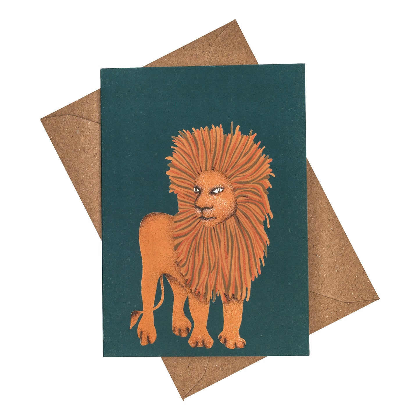 Lion Greeting Card