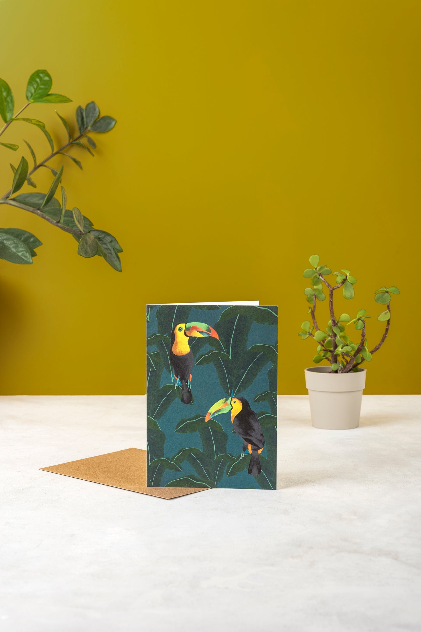Two Toucans Greeting Card