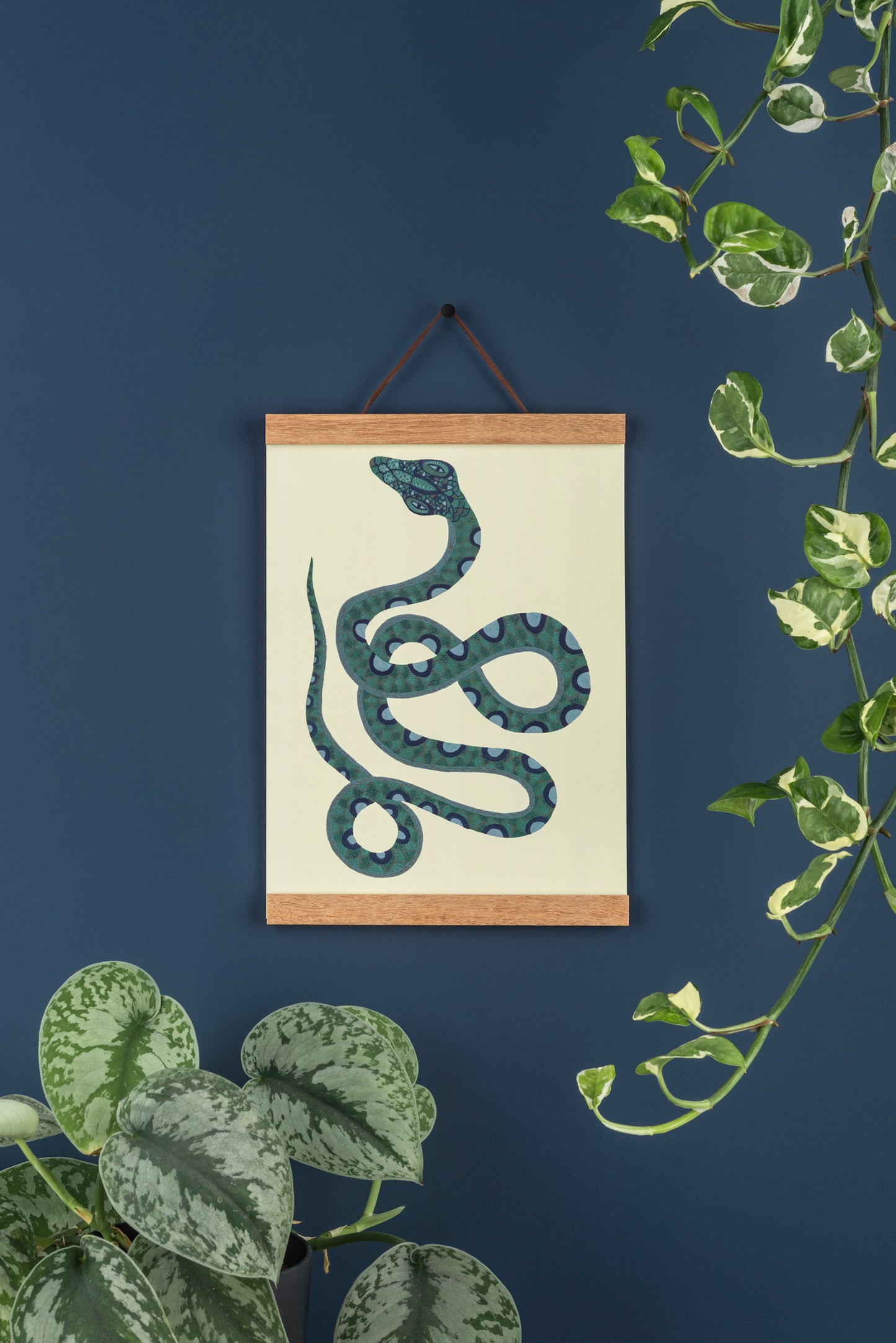 Serpentine Snake Art Print