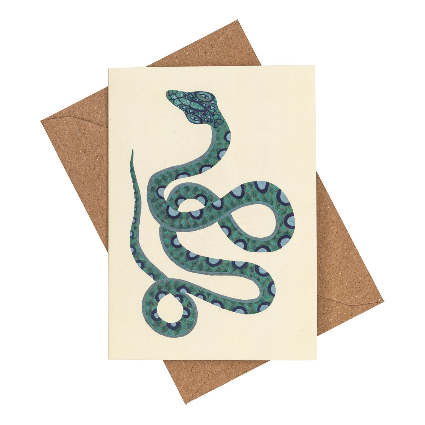 Serpentine Greeting Card