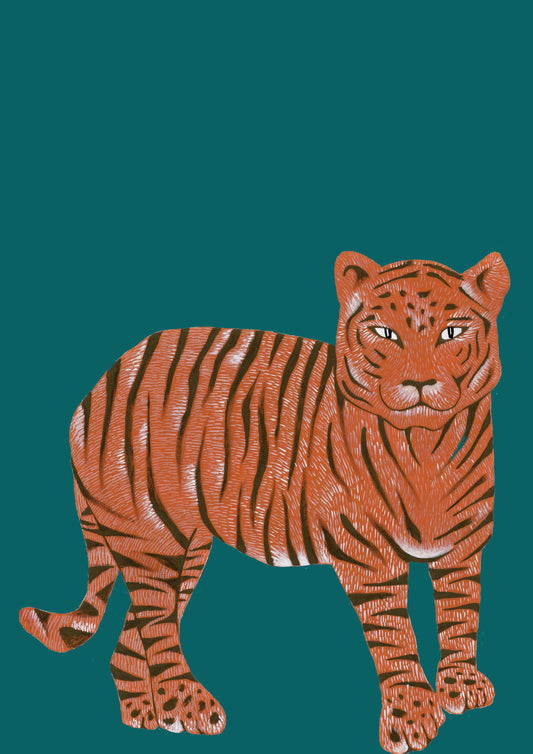 Tiger Tiger Art Print